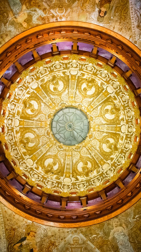 Ceiling of Flagler College